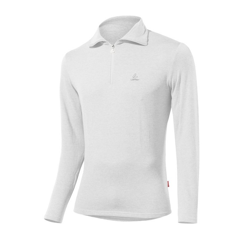 Мужская кофта Löffler Midlayer Evo Turtle Transtex белая Мужская кофта Löffler Midlayer Evo Turtle Transtex белая